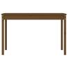 Garden Table Honey Brown - Solid Wood Pine | HipoMarket