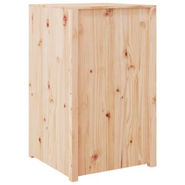 Outdoor Kitchen Cabinet 55x55x92 cm Solid Pine Wood | HipoMarket