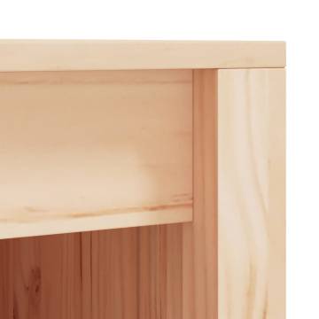 Outdoor Kitchen Cabinet 55x55x92 cm Solid Pine Wood | HipoMarket