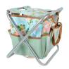 Esschert Design Garden Tool Stool - Stylish Rose Print