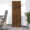 Office Cabinet Brown Oak 60x32x190 cm Engineered Wood Colour brown oak Size 60 x 32 x 190 cm Quantity in Package 1 