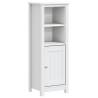 Bathroom Cabinet BERG White - Solid Pine, 40x34x110 cm