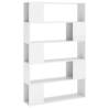 High Gloss White Book Cabinet Room Divider | HipoMarket