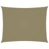 Sunshade Sail Oxford Fabric 5x6 m Beige - Outdoor Protection