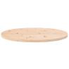 Table Top 80x40x2.5 cm Solid Wood Pine Oval | HipoMarket