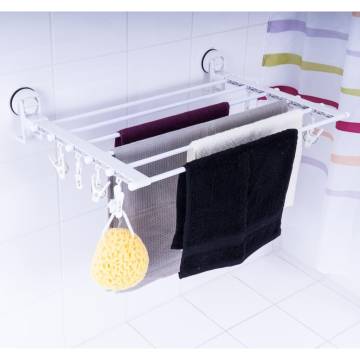 RIDDER Vacuumcap Ela Laundry Rack - Space Saving & Durable