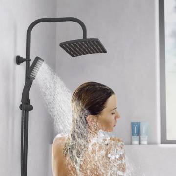 SCHÜTTE MALLORCA Matte Black Shower Set - Luxurious Wellness