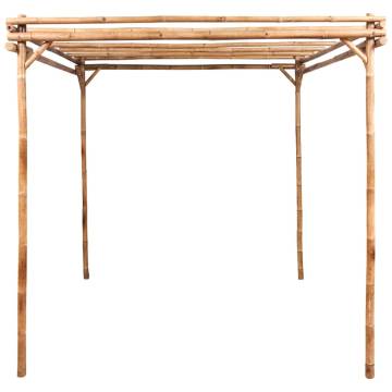 Pergola Bamboo 170x170x220 cm - Stylish Garden Addition