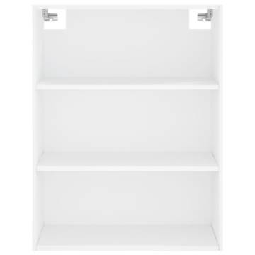 Highboard White 69.5x34x180 cm - Elegant Storage Solution