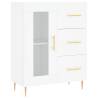 Highboard White 69.5x34x180 cm - Elegant Storage Solution