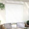 Roller Shutter Aluminium 140x150 cm White Colour white Size 140 x 150 cm 