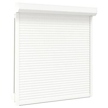 Roller Shutter Aluminium 140x150 cm White - Premium Quality