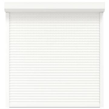 Roller Shutter Aluminium 140x150 cm White - Premium Quality