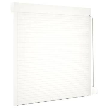 Roller Shutter Aluminium 140x150 cm White - Premium Quality