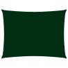 Sunshade Sail Oxford Fabric 2x4m Dark Green | Hipomarket