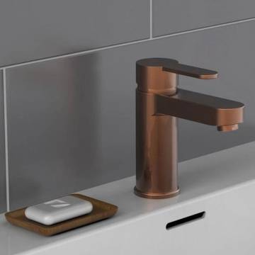 SCHÜTTE Elephant Basin Mixer - Copper Mat Finish