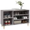 Shoe Cabinet Grey Sonoma - Stylish Storage Solution