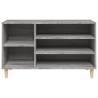 Shoe Cabinet Grey Sonoma - Stylish Storage Solution