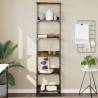 Bookshelf Smoked Oak 50x33x188.5 cm Engineered Wood Colour smoked oak Quantity in Package 1 Height 188.5 cm 