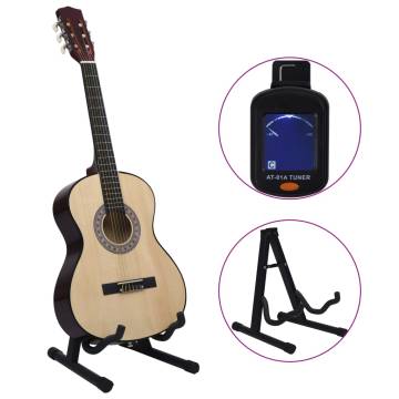 12 Piece Classical Guitar Beginner Set - Perfect for New Musicians