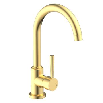 SCHÜTTE Cornwall Kitchen Mixer Tap in Matte Gold - Stylish & Function