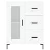 Stylish Highboard White 69.5x34x180 cm - HipoMarket