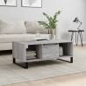 Coffee Table Grey Sonoma 90x50x36.5 cm Engineered Wood Colour grey sonoma Quantity in Package 1 