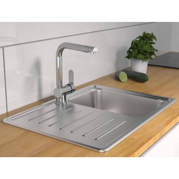 SCHÜTTE RIO Chrome Sink Mixer - Top Mounted Faucet