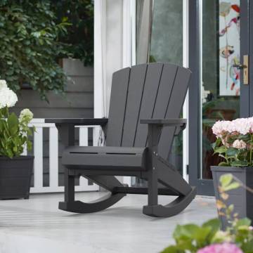 Keter Adirondack Rocking Chair Troy Graphite | Comfort & Style