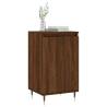 Stylish Brown Oak Sideboard - 40x35x70 cm - Engineered Wood