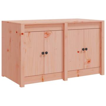 Outdoor Kitchen Cabinet - Solid Wood Gloss - 106x55x64 cm