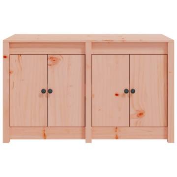 Outdoor Kitchen Cabinet - Solid Wood Gloss - 106x55x64 cm