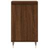 Stylish Brown Oak Sideboard - 40x35x70 cm - Engineered Wood