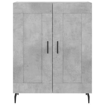 Stylish Highboard Concrete Grey - Perfect Storage Solution