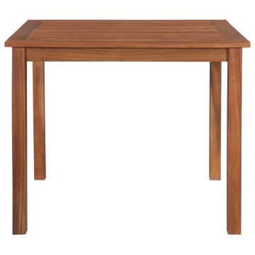 Garden Table 85x85 cm - Solid Acacia Wood | Hipo Market