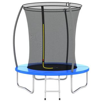 Round Trampoline Set 183x52 cm - Fun & Safety for Kids