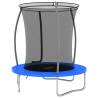 Round Trampoline Set 183x52 cm - Fun & Safety for Kids