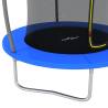 Round Trampoline Set 183x52 cm - Fun & Safety for Kids