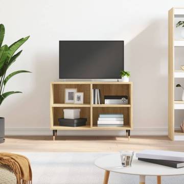 Sonoma Oak TV Cabinet - Stylish & Practical Storage Solution