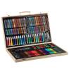 Artist 180-Piece Painting Art Set in Wooden Box | HipoMarket