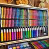 Artist 180-Piece Painting Art Set in Wooden Box | HipoMarket