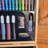 Artist 180-Piece Painting Art Set in Wooden Box | HipoMarket