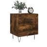 Stylish Smoked Oak Bedside Cabinet - 40x35x47.5 cm