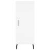 Stylish Highboard White 34.5x34x180 cm - Durable Design