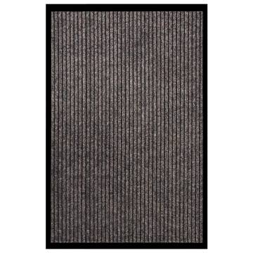 Doormat Striped Beige 80x120 cm - Durable & Stylish