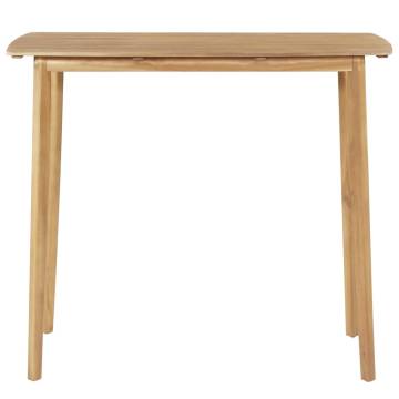 Bar Table 120x60 cm - Solid Acacia Wood | HiPoMarket