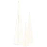 Acrylic Decorative LED Light Cone Set - Warm White | Hipomarket