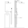 Stylish Stainless Steel Shower System 201 - Modern Bath Upgrade