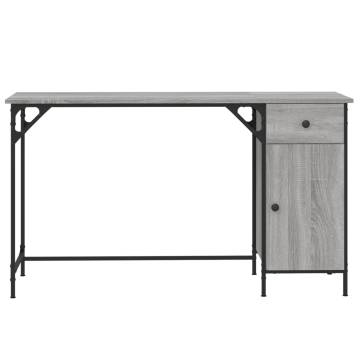 Computer Desk Grey Sonoma - Stylish & Practical Solution