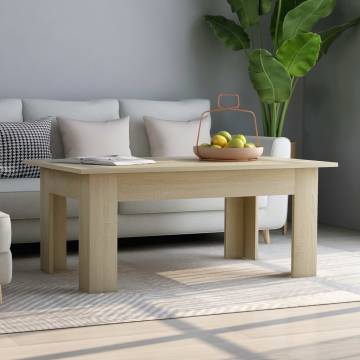 Sonoma Oak Coffee Table - Stylish & Durable | Hipomarket